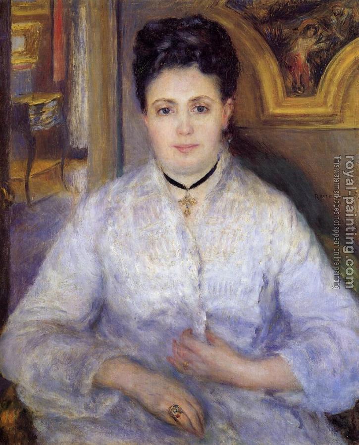 Pierre Auguste Renoir : Madame Chocquet